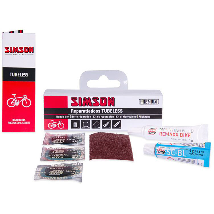 Simson reparatiedoos Tubeless