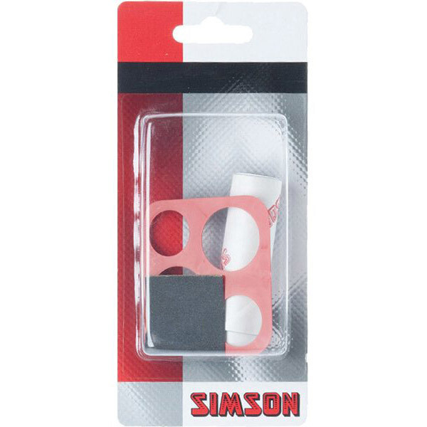 Simson bandenreparatierol 70x200mm + sjabloon