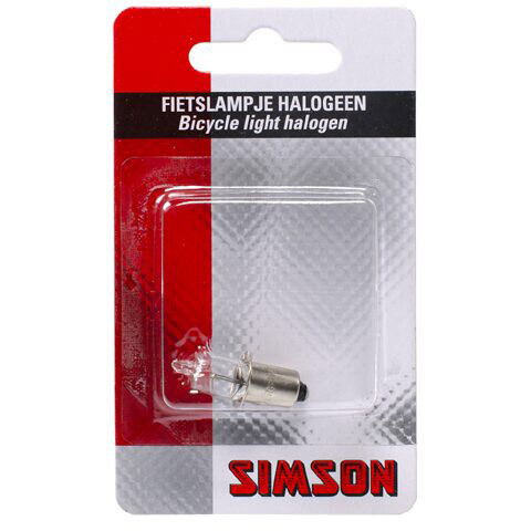 Simson fietslampje halogeen 6V 3W extra sterk per 1