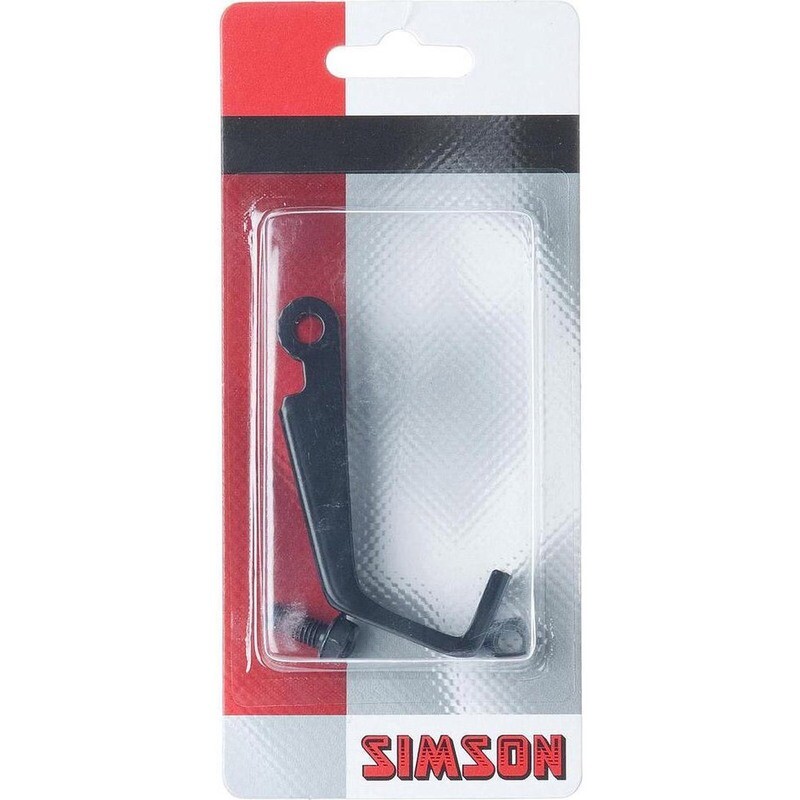 Simson koplamphaak ATB zwart per stuk