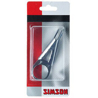 Simson snephaak/lamphaak zilver per stuk
