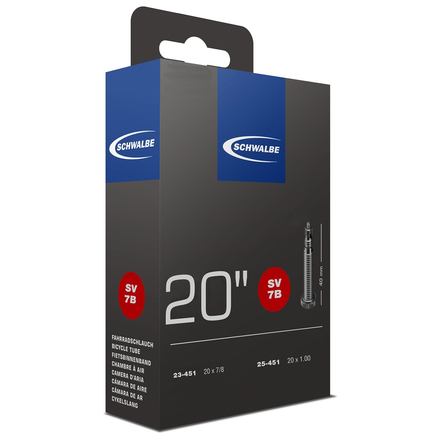 BIB Schwalbe Item 7B - 20" smal 23/25-451 (extra light)