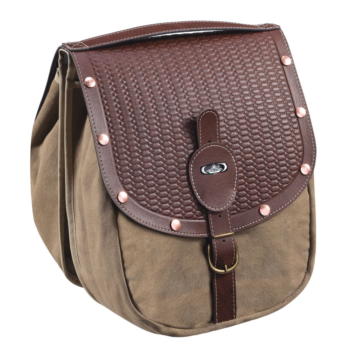 Monte Grappa dubbele tas 16,5L British m/klinknagels