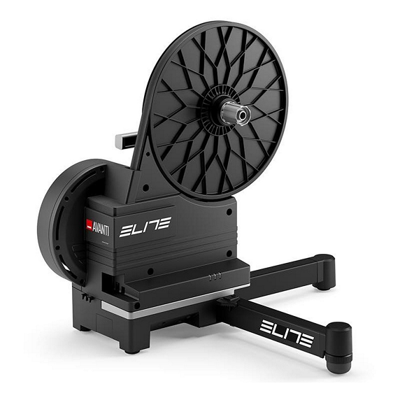 Elite Trainer Avanti Met Power Meter Interactief Met Voorwielsteun Zonder Cassette