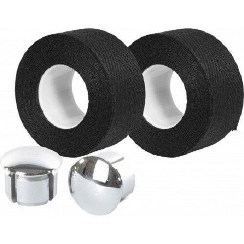 Velox stuurtape Tressostar 90 katoen, Kleur: Zwart
