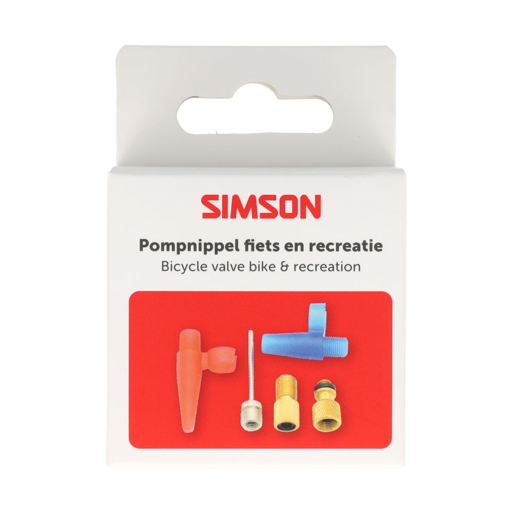Simson Pump Nipple Assortment Bicycle & Recreation (5-piece)