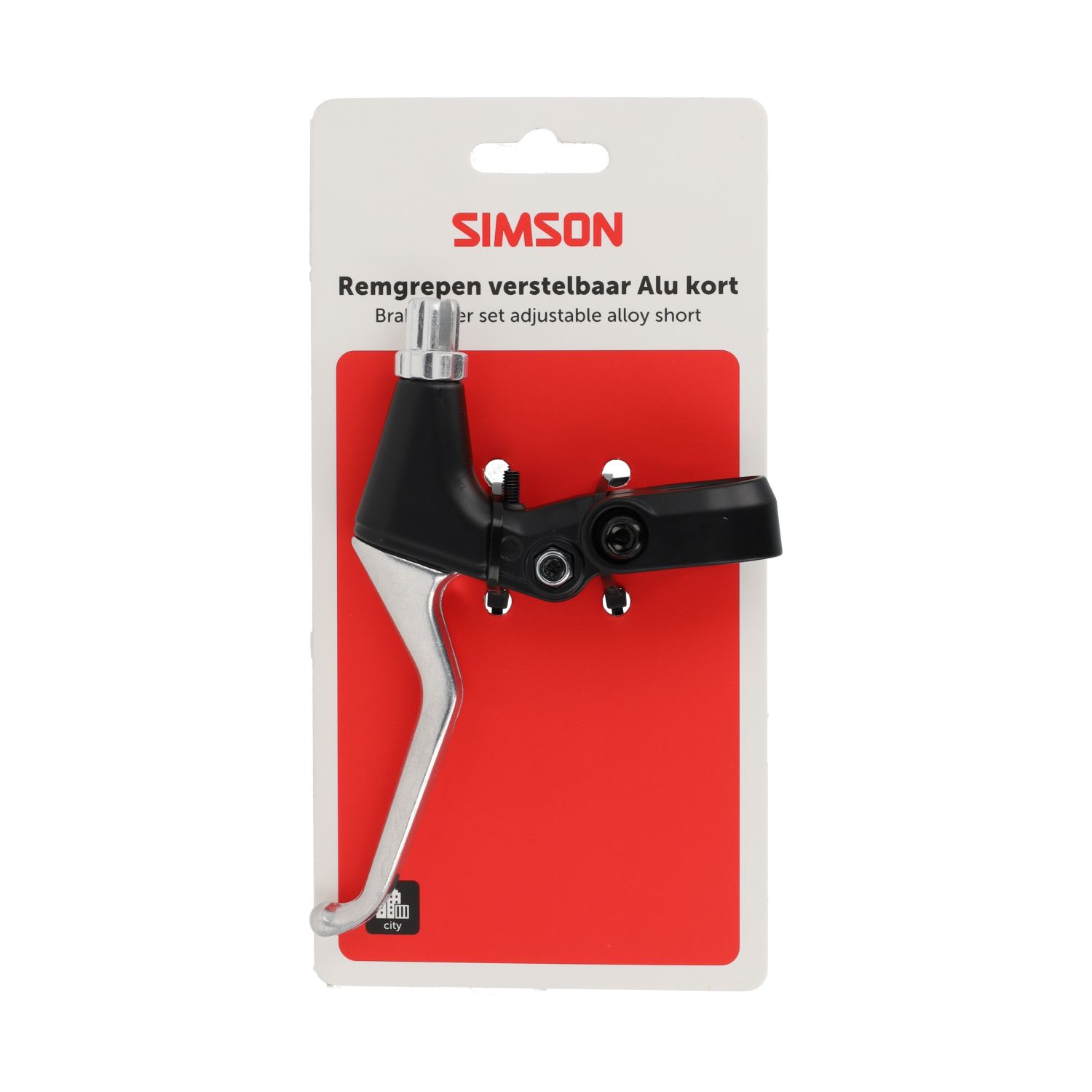 Simson Short Handle Brake Levers – Black Simson Short Handle Brake Levers – Black
