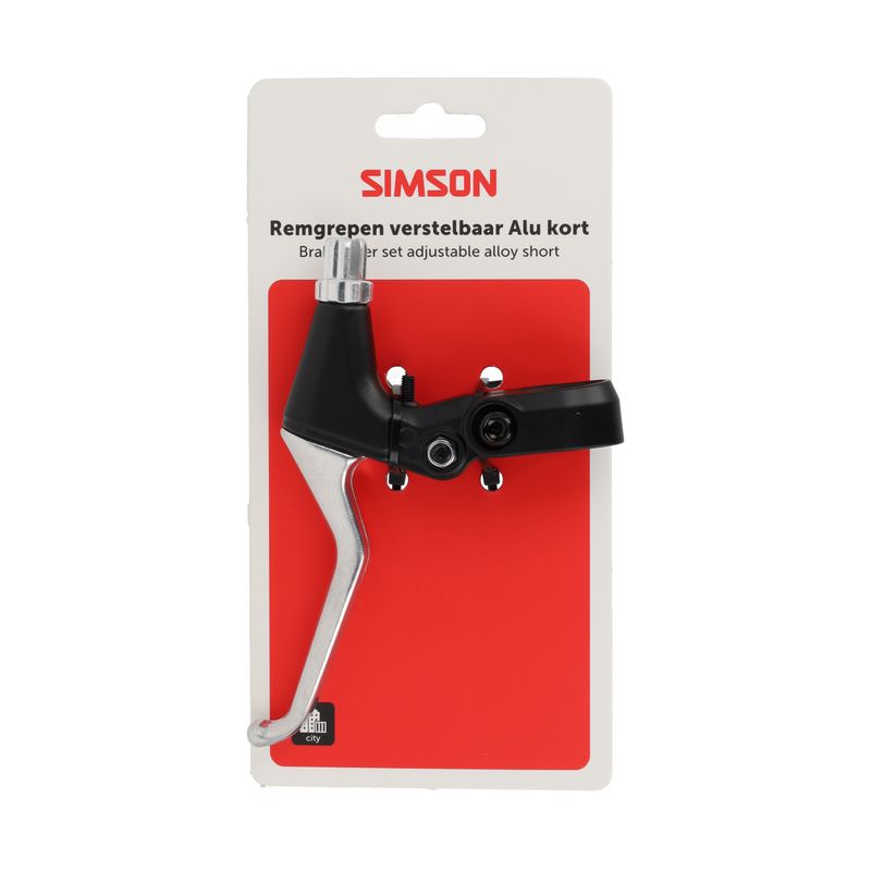 Simson Short Handle Brake Levers – Black