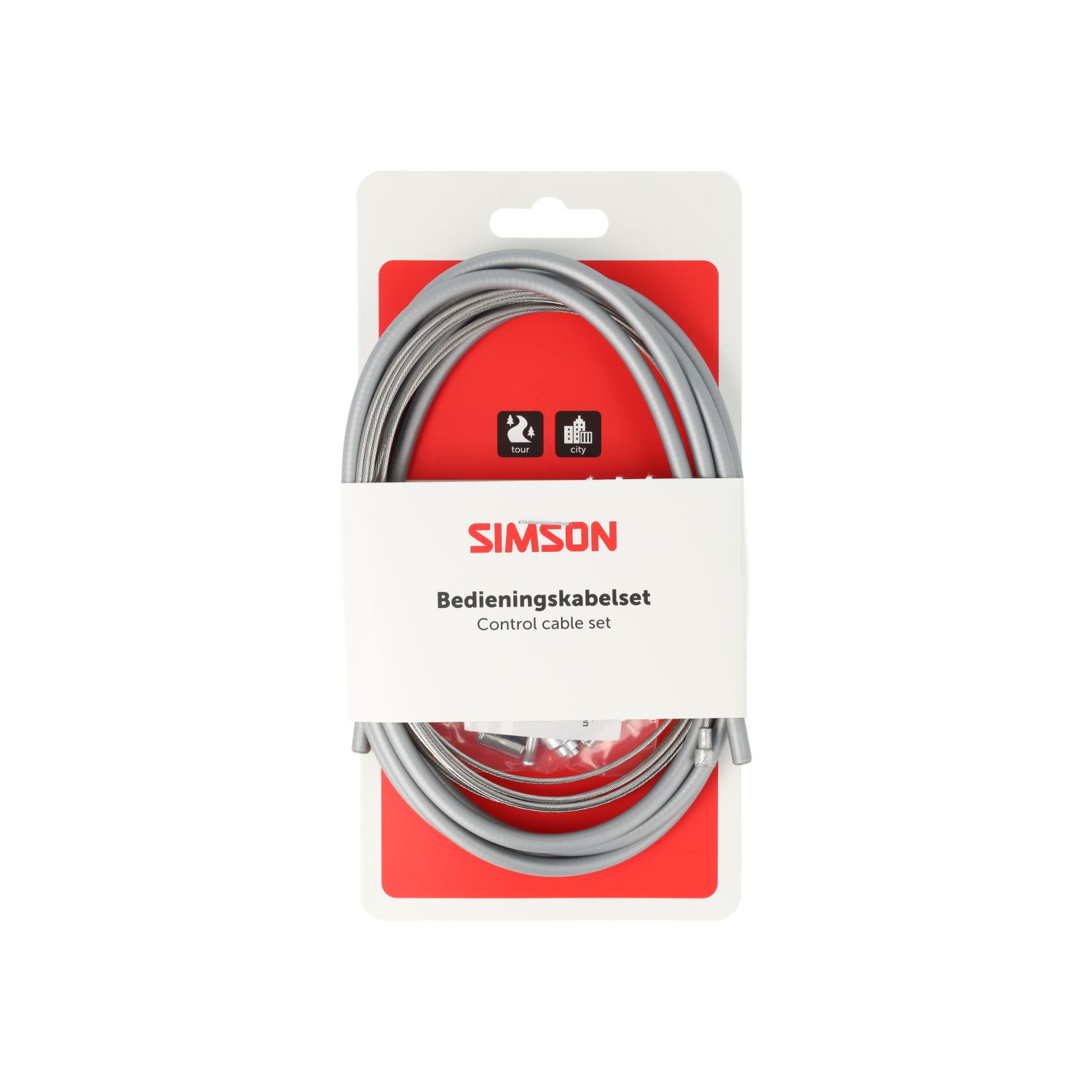 Simson Universal Brake Cable Set – Gray