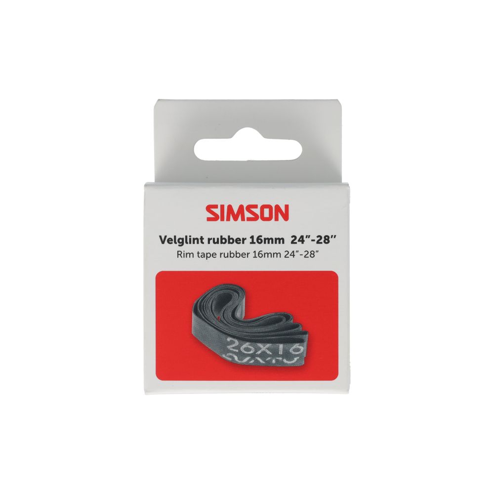 Simson Rim Tape Rubber – 16 mm (24-28 inch)