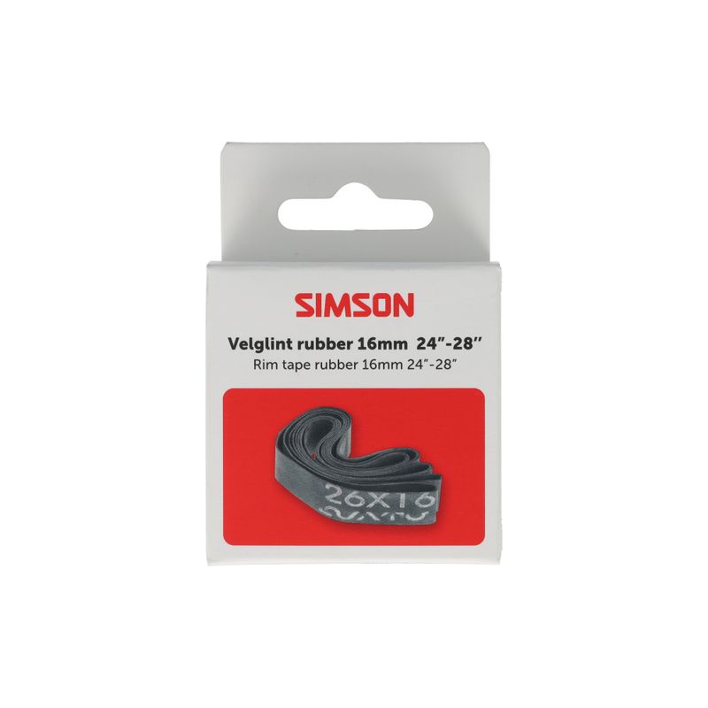 Simson Rim Tape Rubber – 16 mm (24-28 inch)