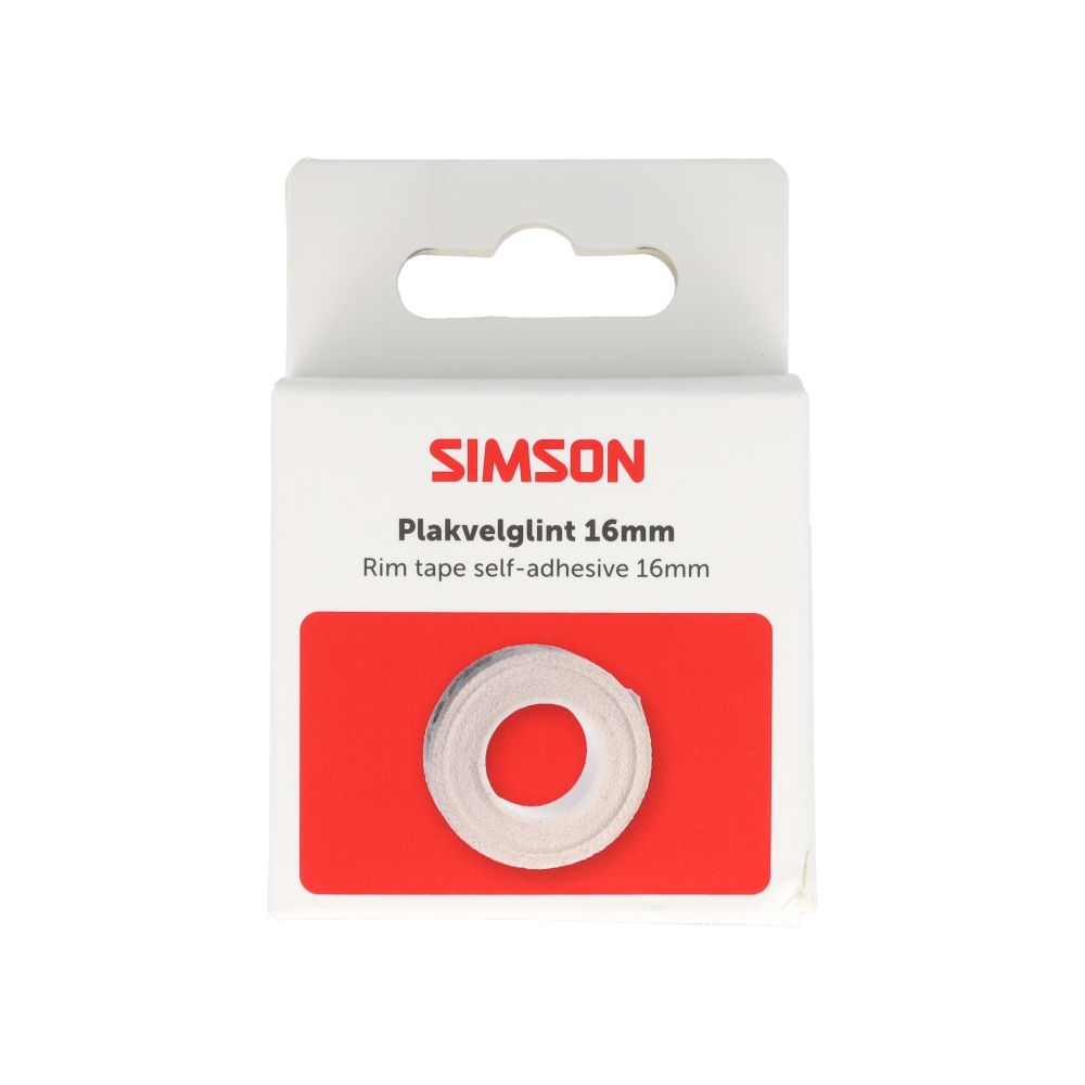 Simson Adhesive Rim Tape – 16 mm (Universal) Simson Adhesive Rim Tape – 16 mm (Universal)