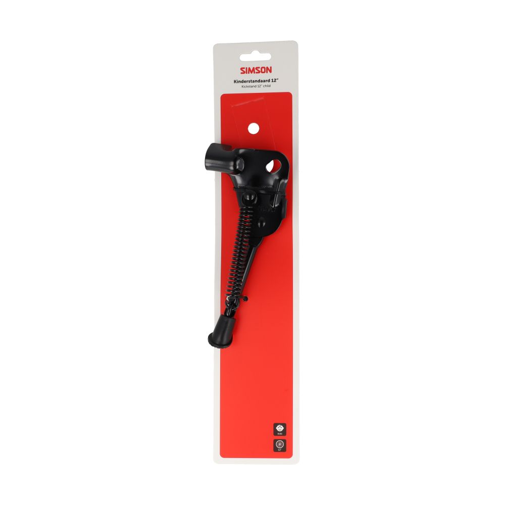 Simson Children's Kickstand – Black (12 inch)
