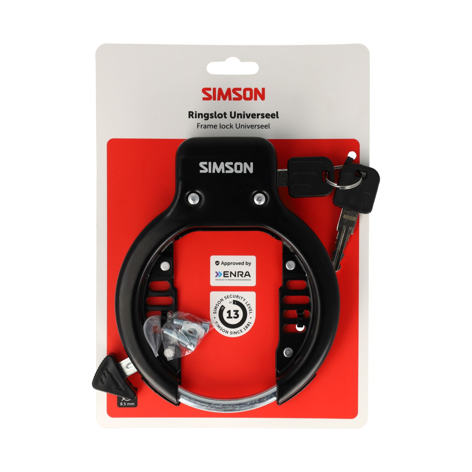 Simson Universal Ring Lock – Wide opening