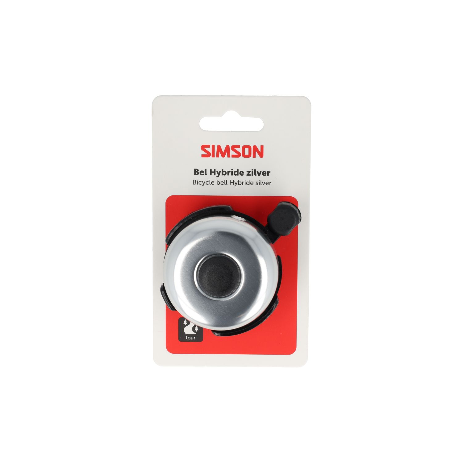 Simson Hybrid Bicycle Bell – Silver Simson Hybrid Bicycle Bell – Silver