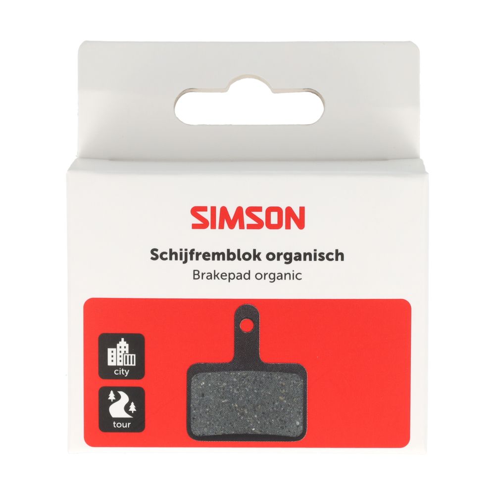 Simson Disc Brake Pads – Organic Simson Disc Brake Pads – Organic