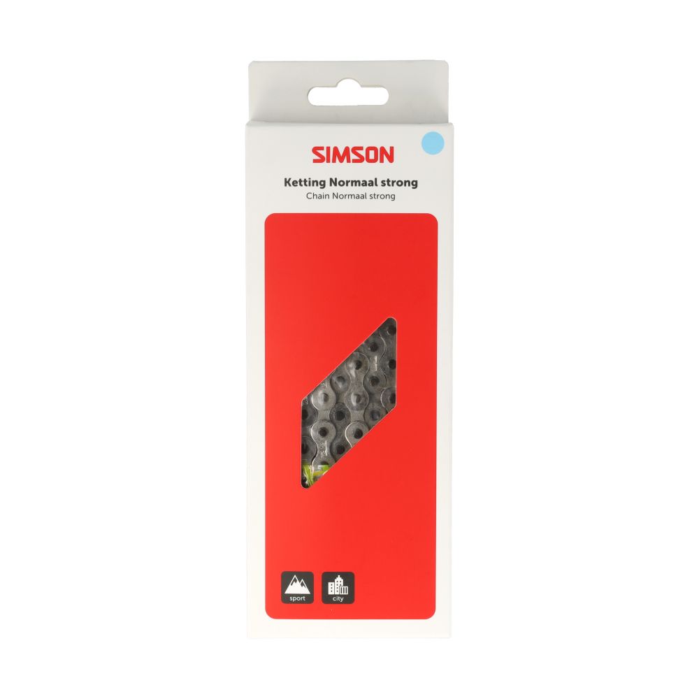 Simson Bicycle Chain Standard – Strong (1/2 Simson Bicycle Chain Standard – Strong (1/2"x1/8")