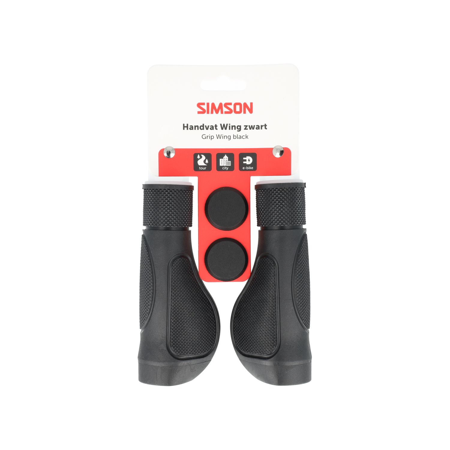 Simson grips Wing – Ergonomic Black Simson grips Wing – Ergonomic Black
