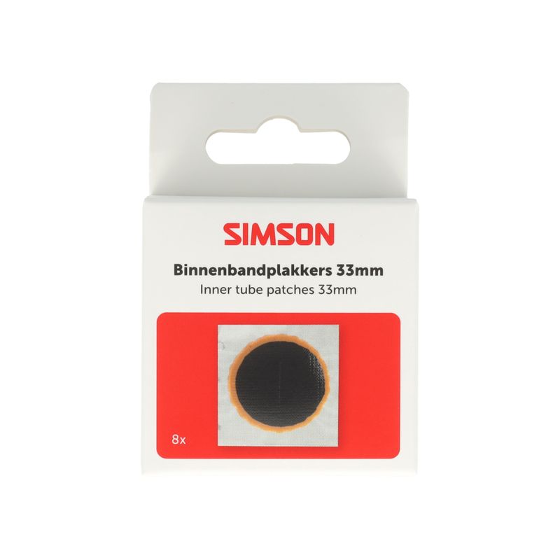 Simson Inner Tube Patches – 33 mm (8 pieces)