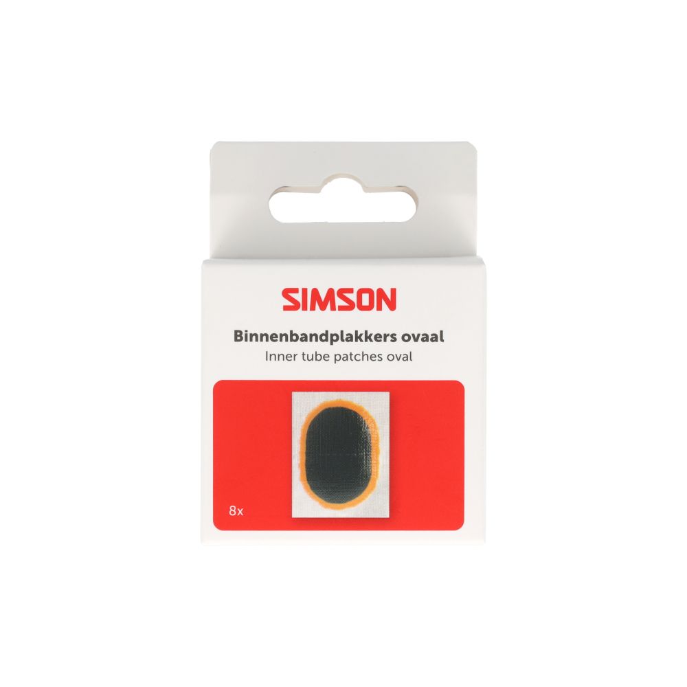 Simson Inner Tube Patches – Oval (8 pieces) Simson Inner Tube Patches – Oval (8 pieces)