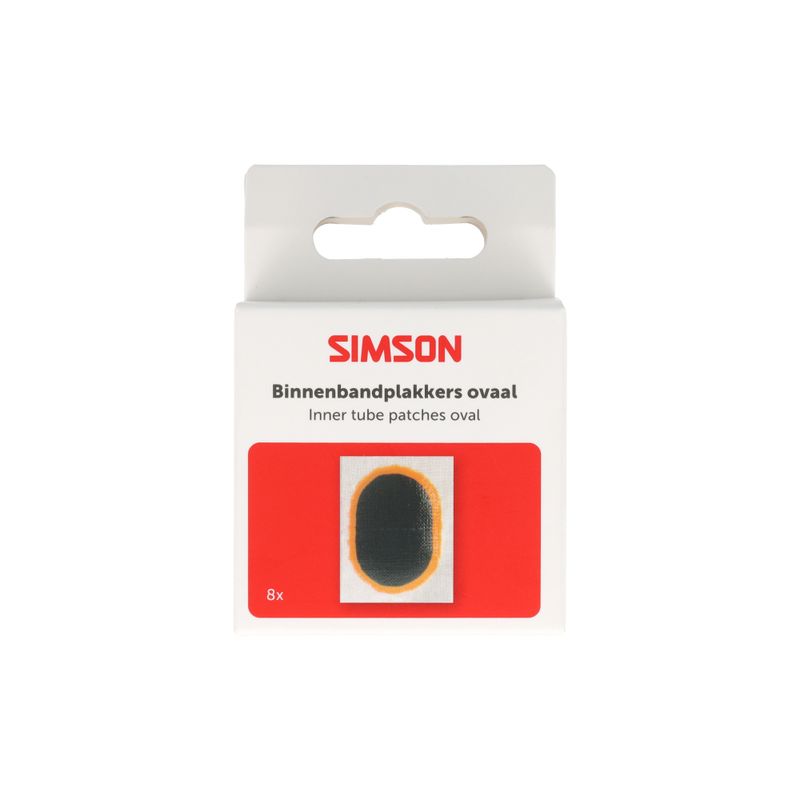 Simson Inner Tube Patches – Oval (8 pieces)