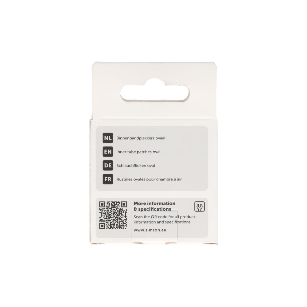 Simson Binnenbandpleisters – Ovaal (8 stuks)