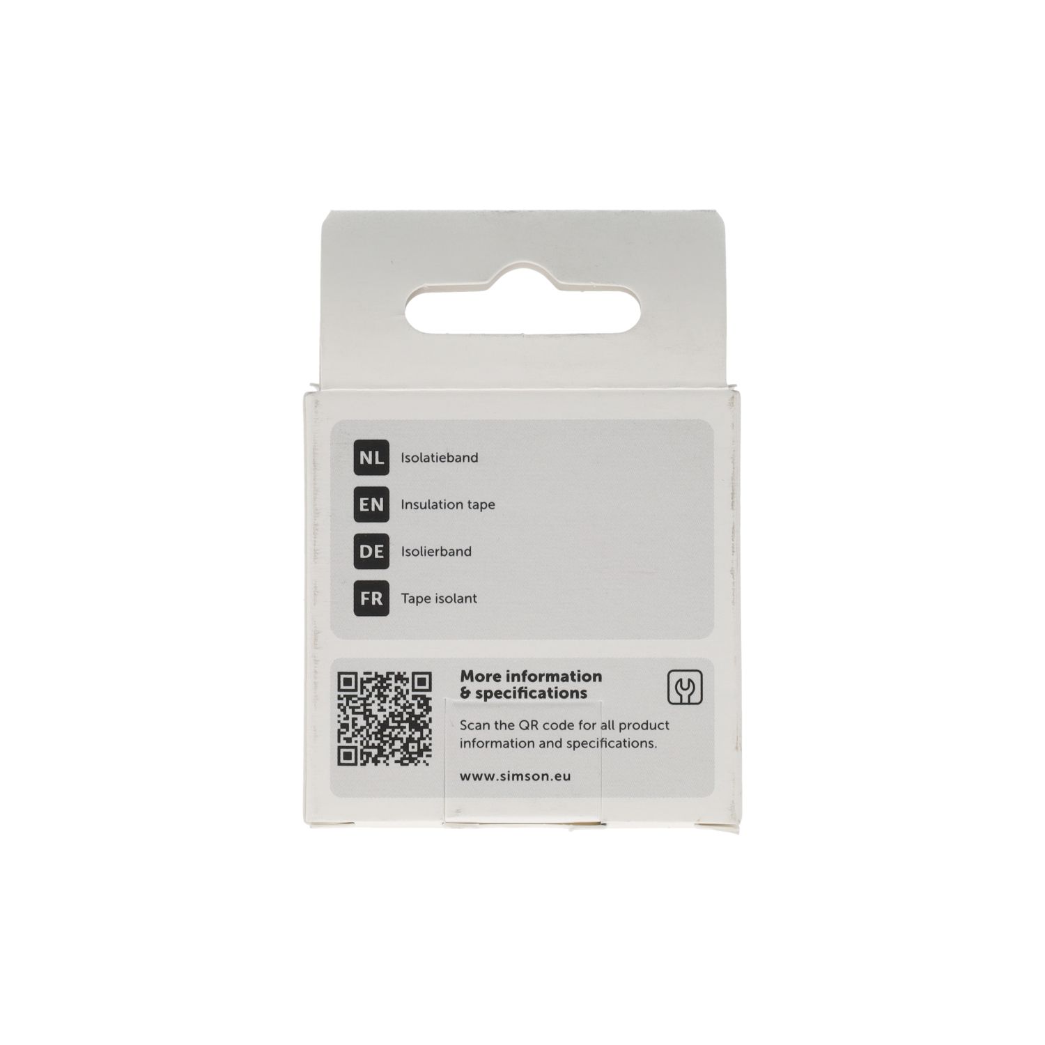 Simson Isolatieband – Zwart (18mm x 4.3m)