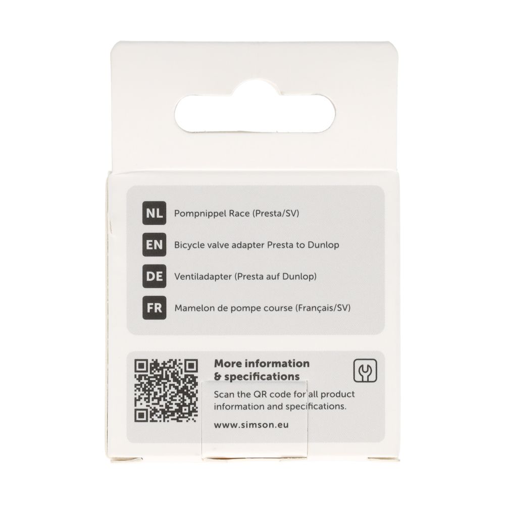 Simson Pompnippel Frans – Messing (2 stuks)