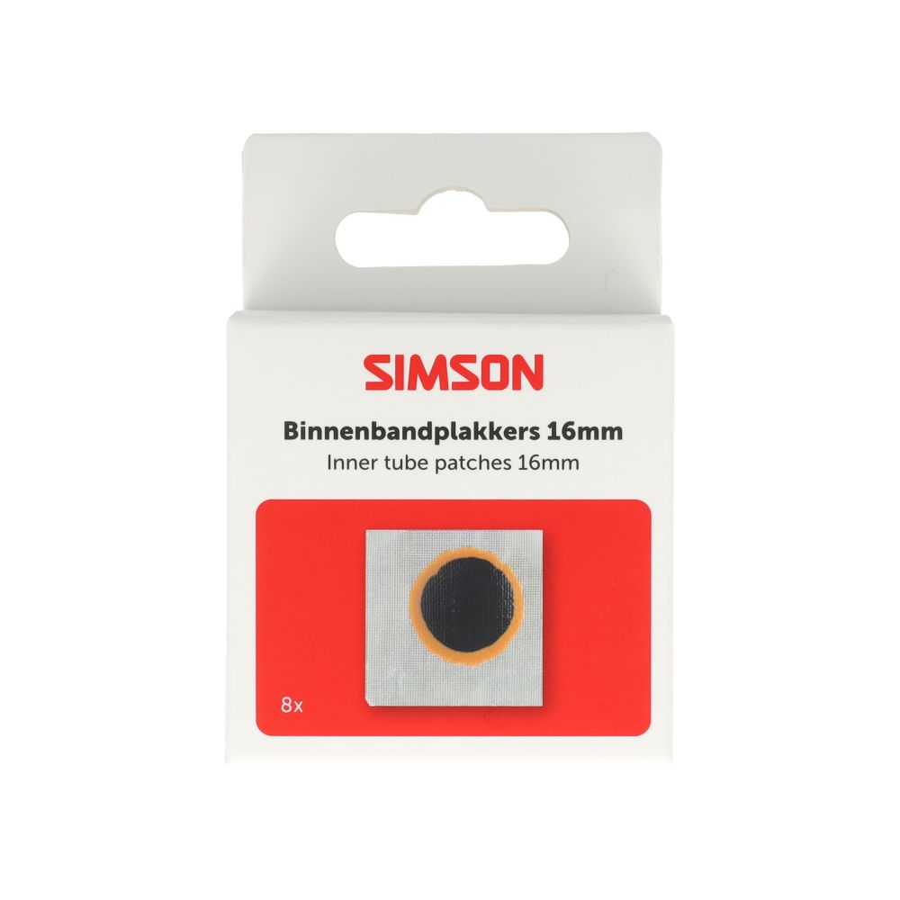 Simson Inner Tube Patches – 16 mm (8 pieces) Simson Inner Tube Patches – 16 mm (8 pieces)