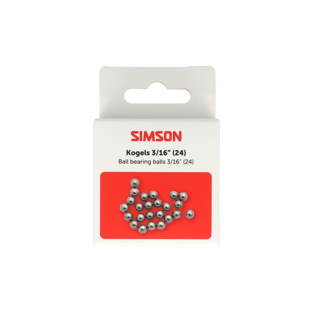 Simson Ball bearings 3/16 Simson Ball bearings 3/16" – 24 pieces