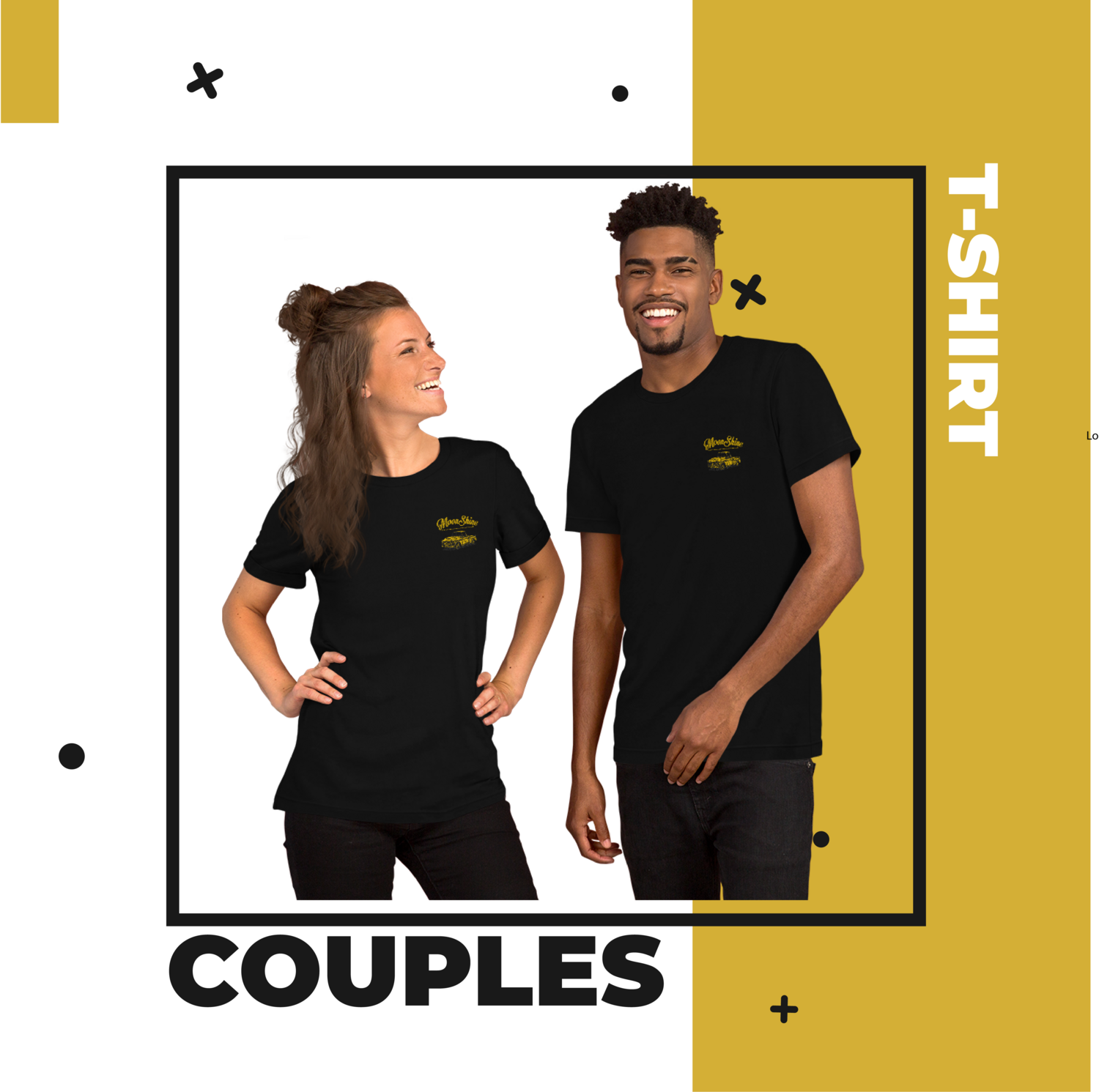 MOON - Unisex Short-Sleeve Unisex T-Shirt