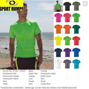 Test SPIRO Trainingsshirt – Aircool Tee, RT287