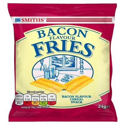 Smiths Bacon Fries 24 x 24g