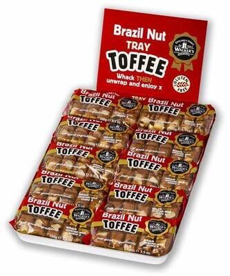 Tray Walkers Brazil Nut Toffee (10x100g)