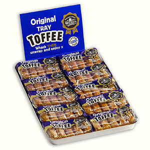 Tray Walkers Plain Toffee (10x100g)