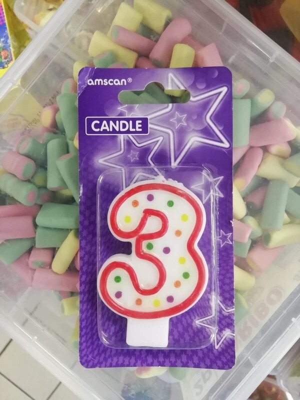 Candle Number 3