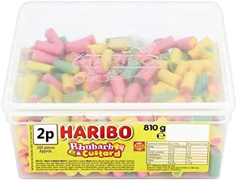 Haribo Rhubarb &amp; Custard