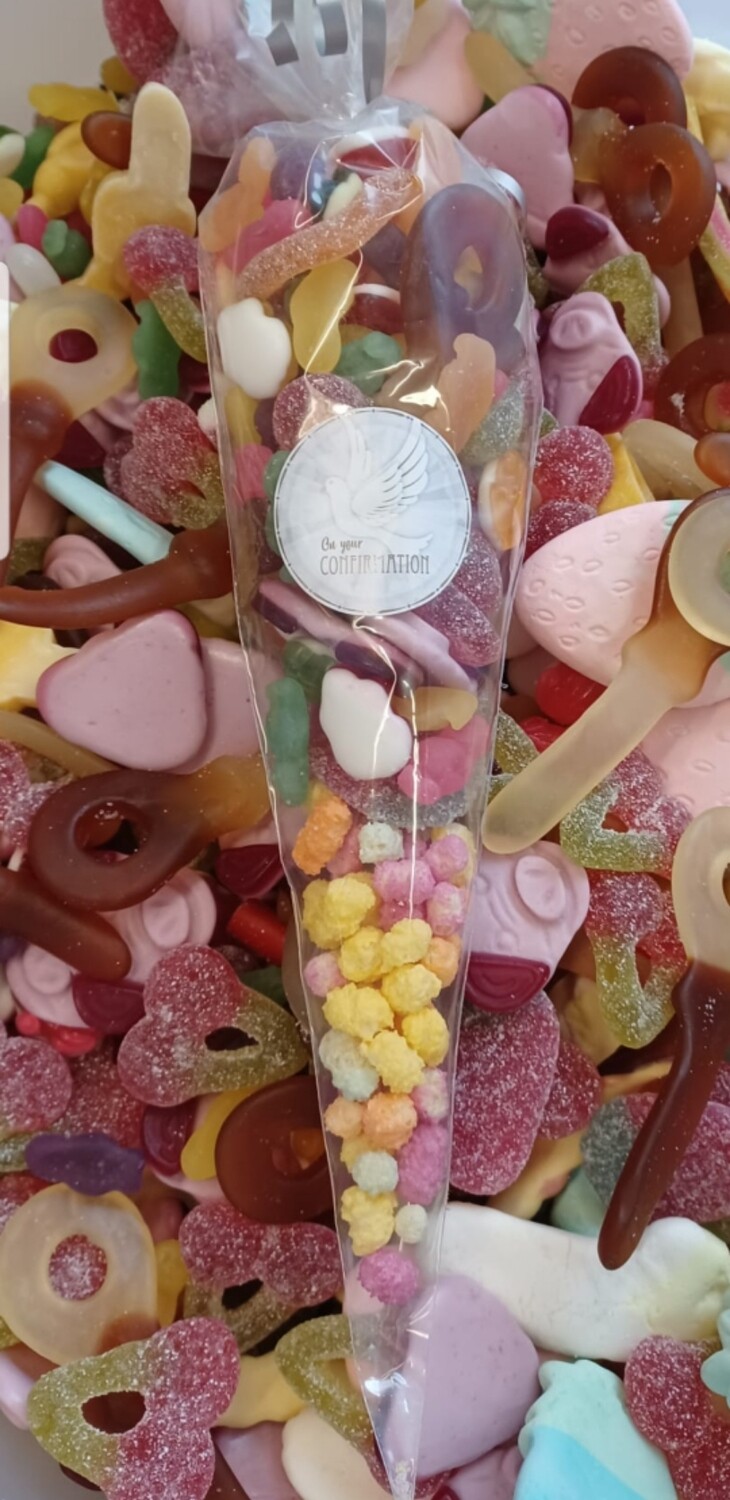 Confirmation Sweetcone colorful 200g