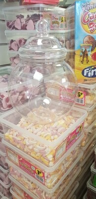 Victorian jar (fish bowl shape)