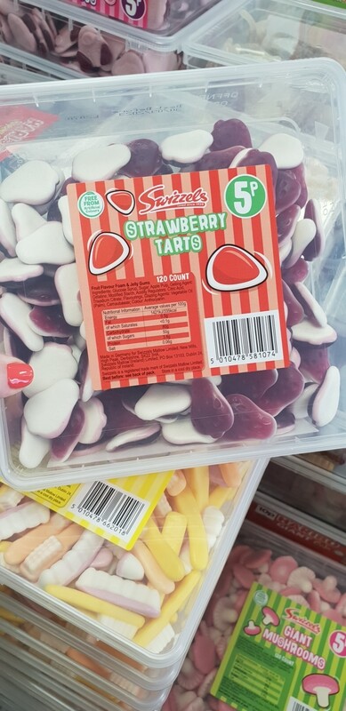 Swizzels Fun Gums Strawberry Tarts