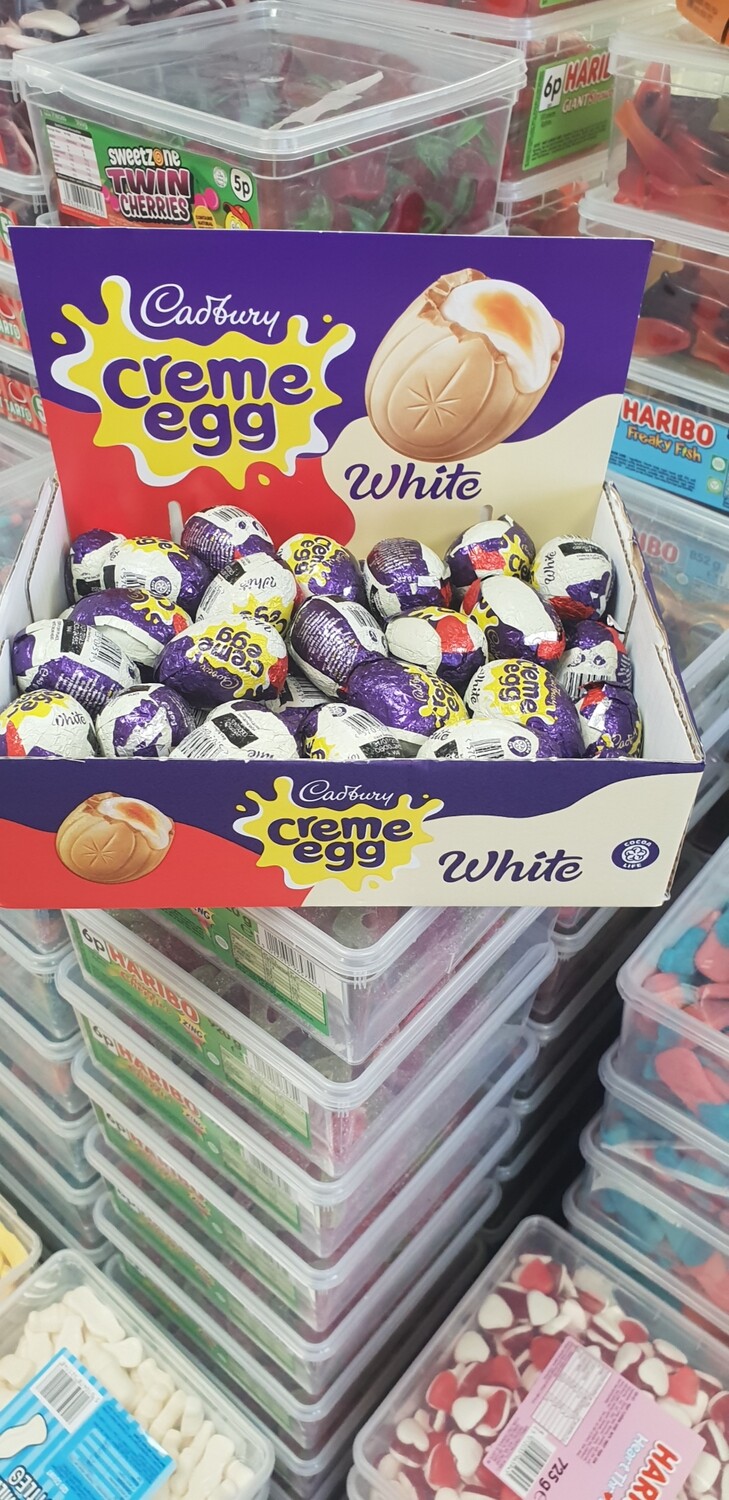 White Chocolate creme egg