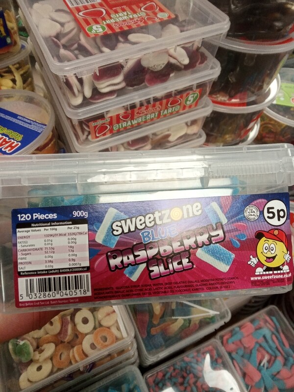 Sweetzone Blue Raspberry Slice