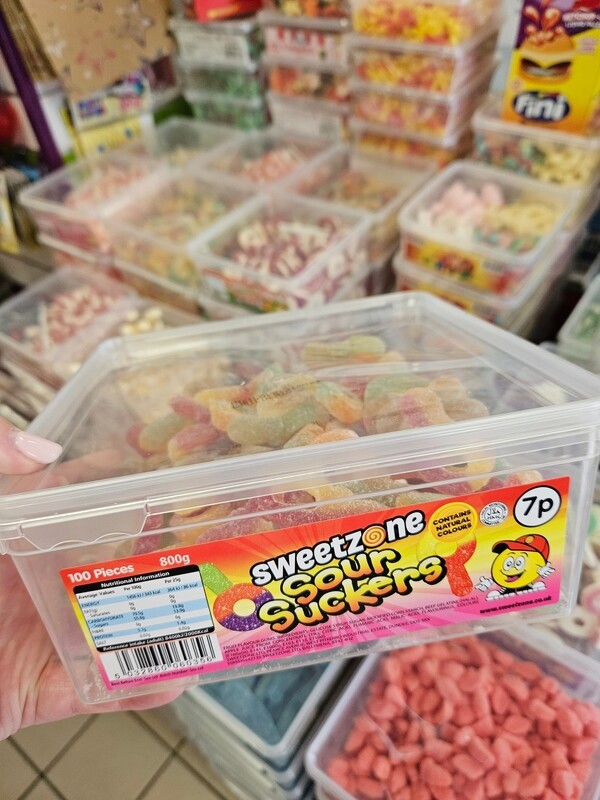 Sweetzone sour suckers