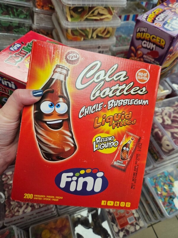 Fini cola bottles gum