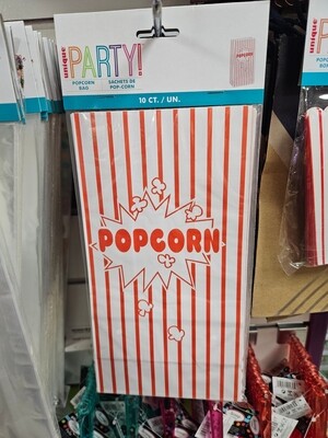 Popcorn bags 10 pk