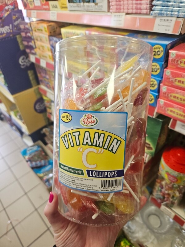 Rose multi vitamin lollies 150pk
