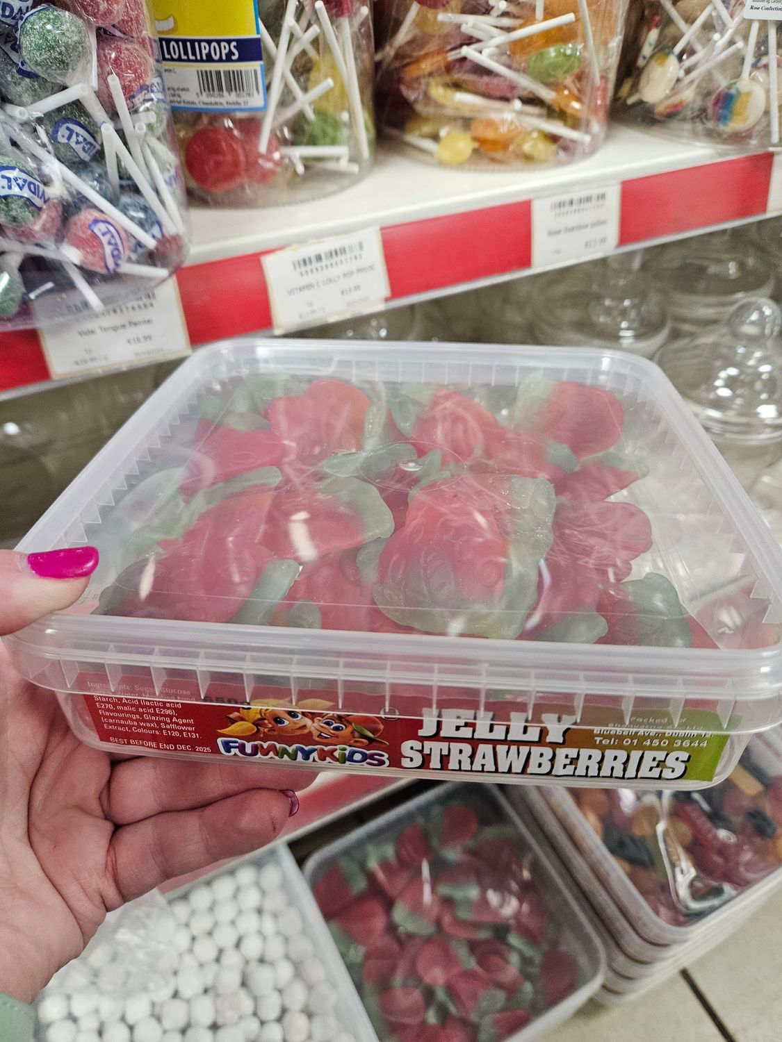funnykids jelly strawberries