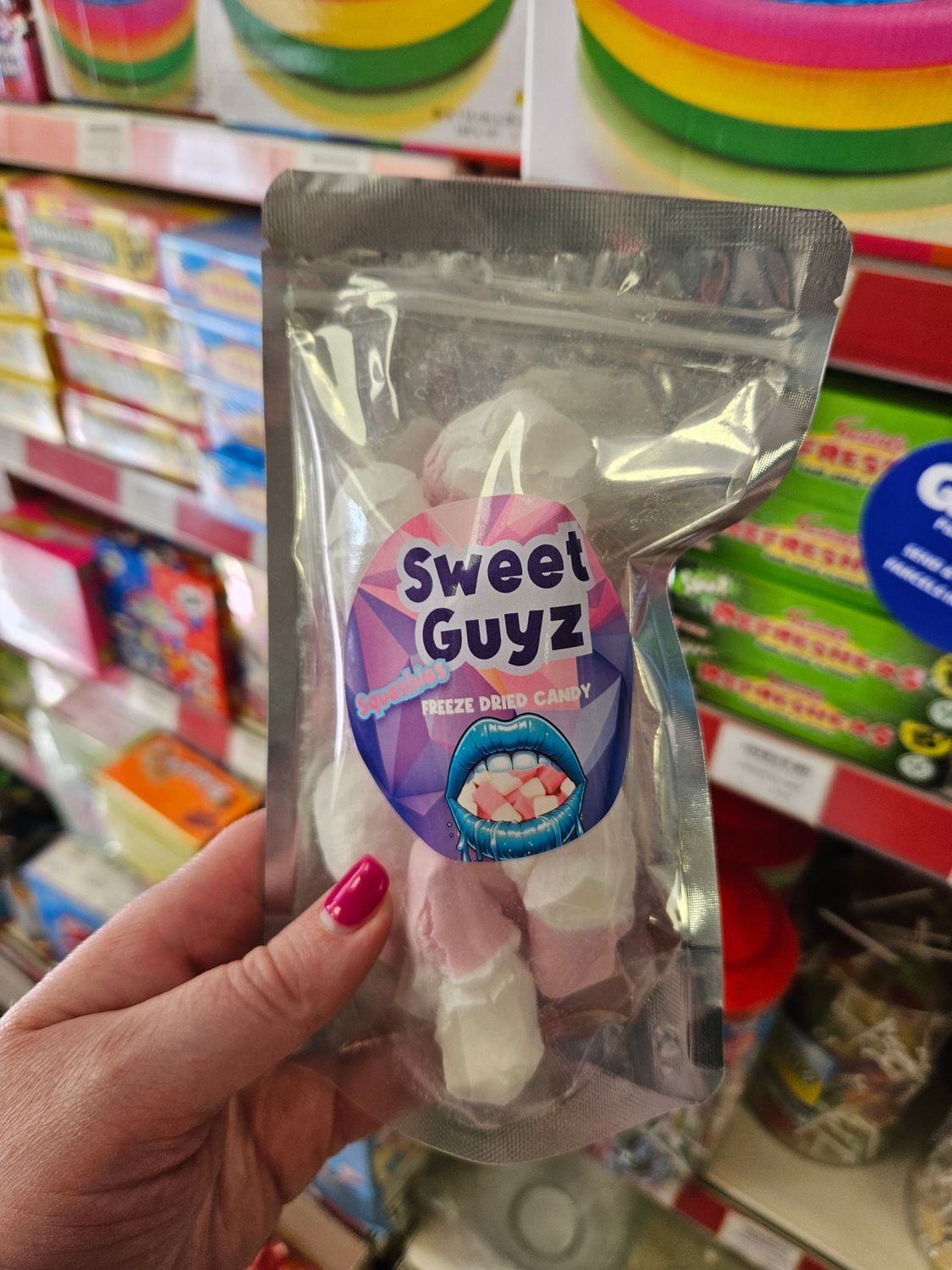Freeze dried squashies