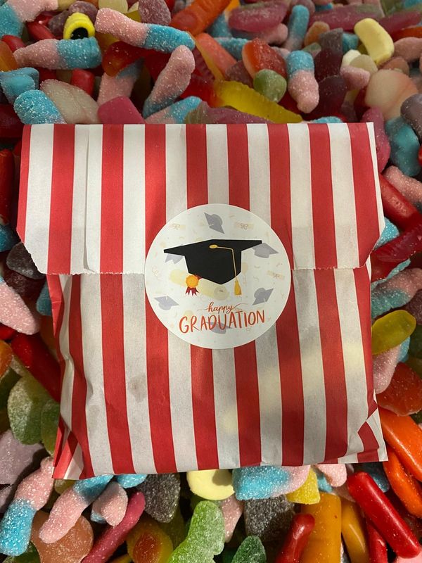 Happy Graduation bag of jellies