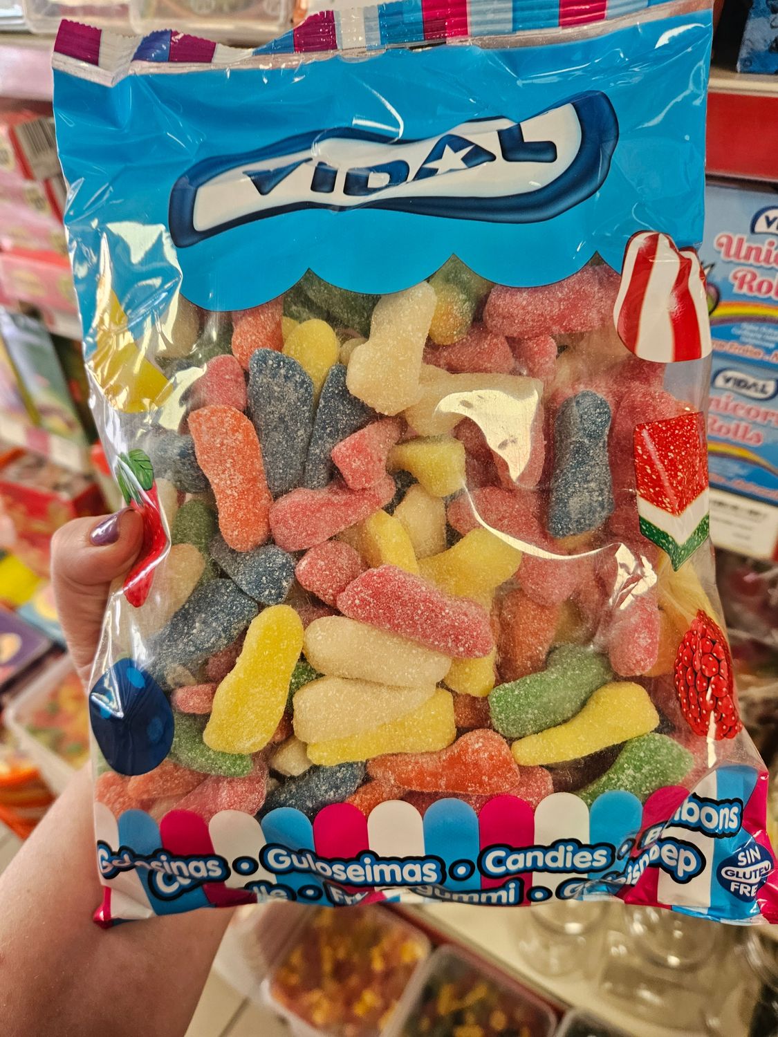 Vidal fizzy feet 1kg